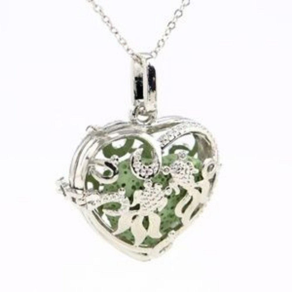 Heart Essential Oil Diffuser Pendant